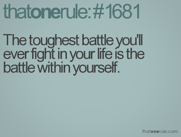 Battle Within Quotes. QuotesGram