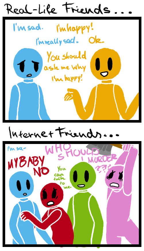 INTERNET FRIENDS QUOTES –