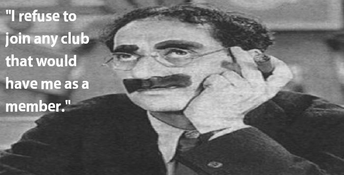 Groucho Marx Quotes Club Member. QuotesGram