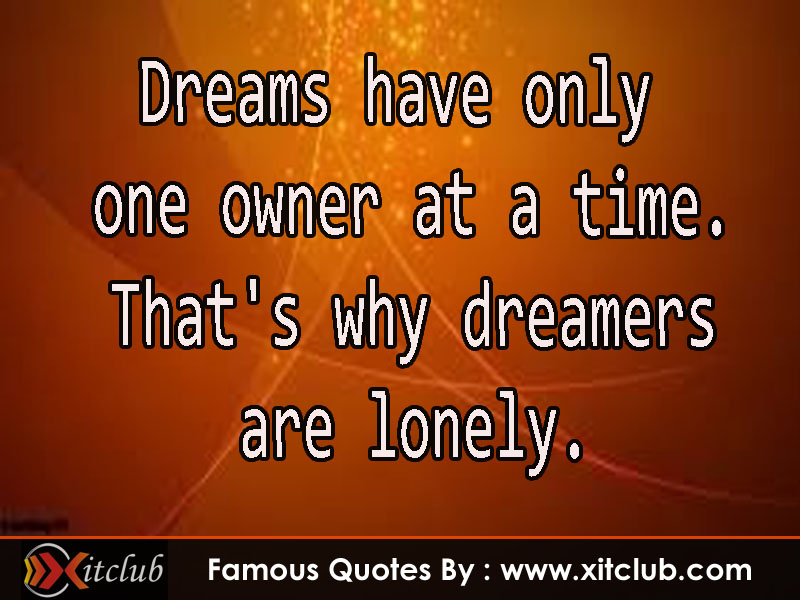 Famous Quotes About Dreamers. QuotesGram