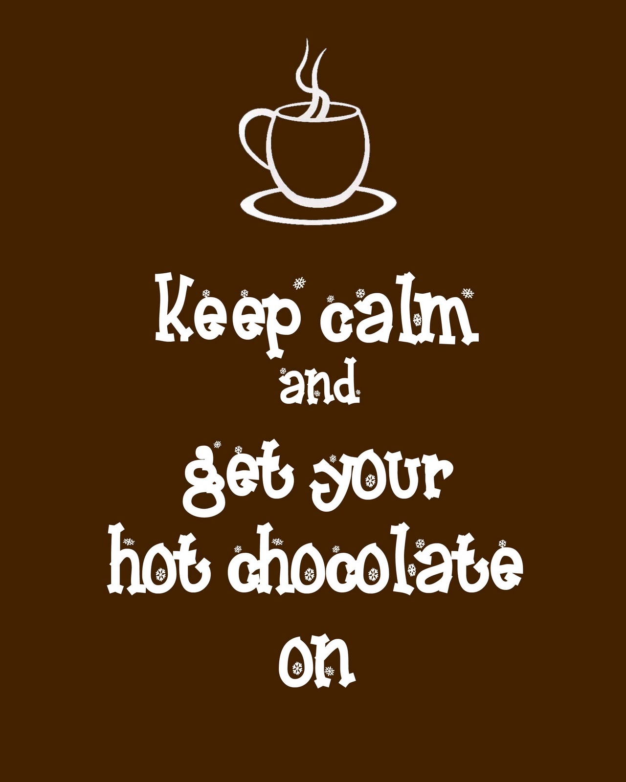 Cute Quotes For Hot Chocolate. QuotesGram