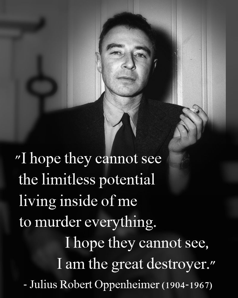 J Robert Oppenheimer Quotes QuotesGram