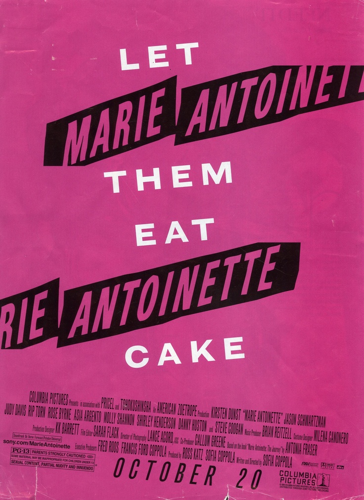 Let Them Eat Cake Movie Quote Let Them Eat Cake Movie Quote