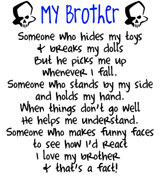 Funny Quotes About My Brother. QuotesGram