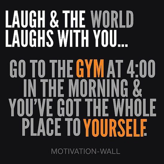 Early Morning Workout Motivation Quotes. QuotesGram