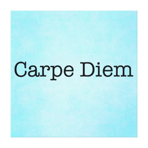 Carpe the fucking diem