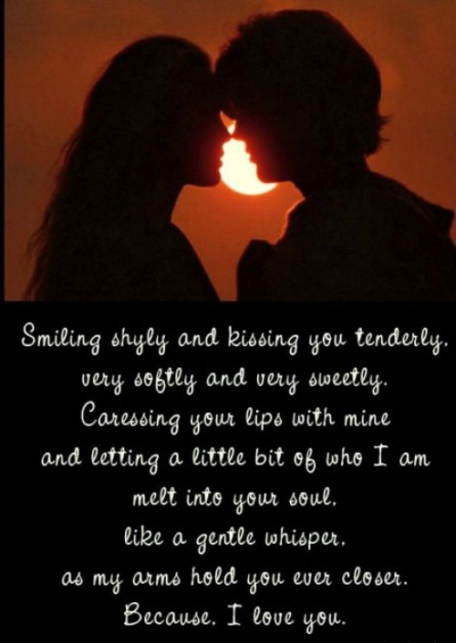 Quotes About Kissing Him Quotesgram
