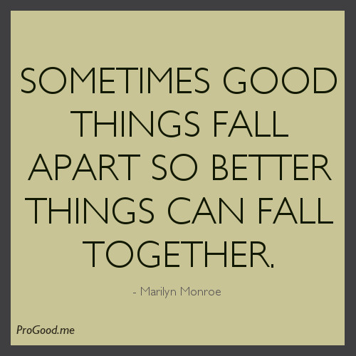 Things quotes apart when fall 48 of