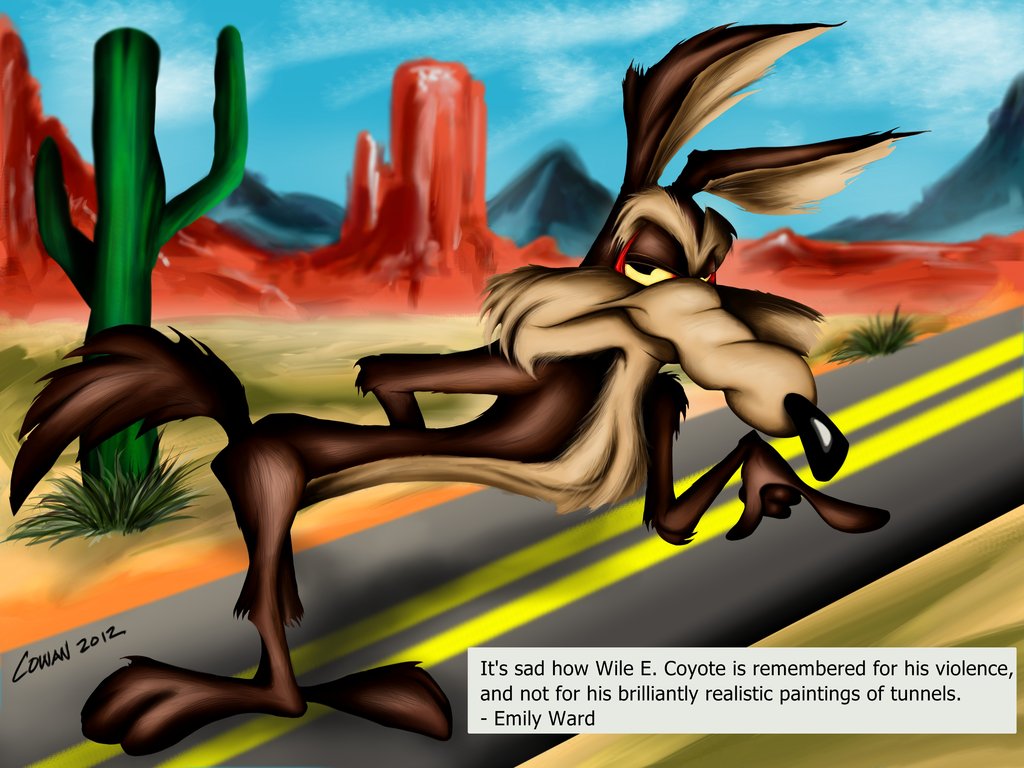 Wile Coyote Quotes.