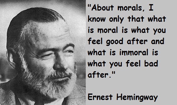 Ernest Hemingway Quotes About Fishing Quotesgram