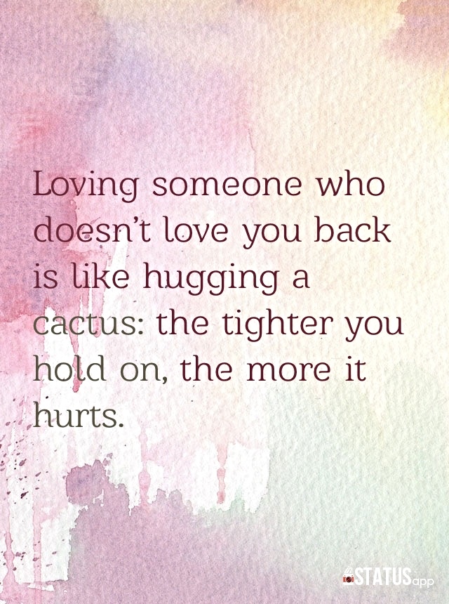 Quotes About Loving Someone Who Doesnt Love You Back. Quotesgram