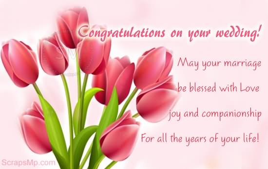 Congratulations On Your Wedding Day Quotes. QuotesGram