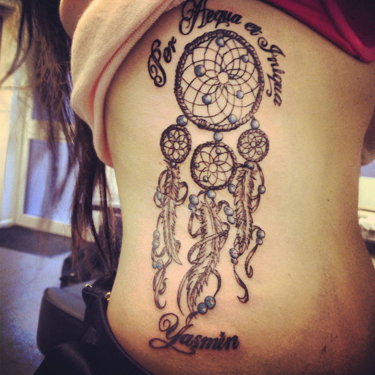 Dream Catcher Tattoos With Quotes.
