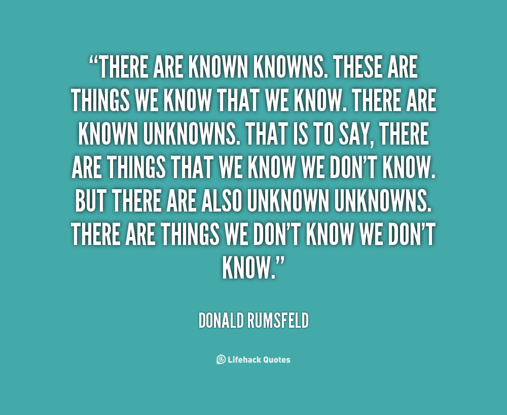 Donald Rumsfeld Quotes. QuotesGram