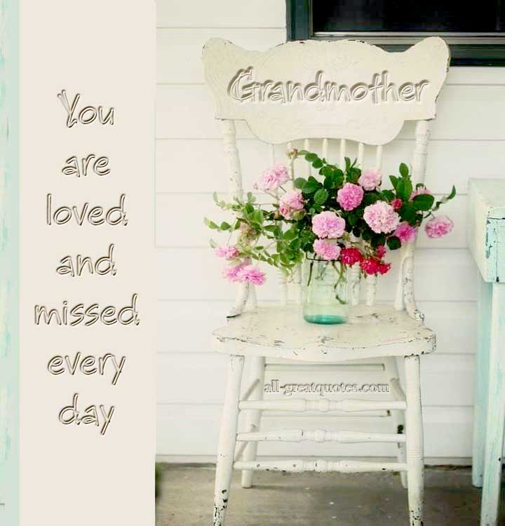 Grandmother Memorial Quotes Memory. QuotesGram