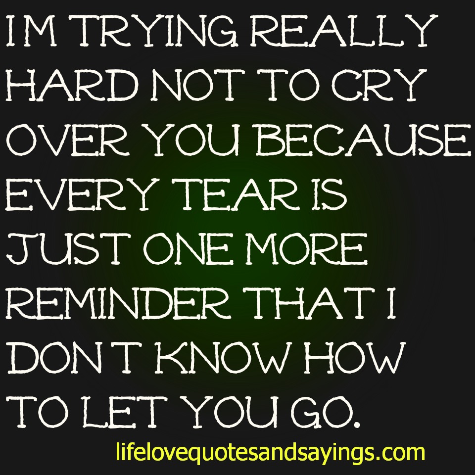Trying Not To Cry Quotes. QuotesGram