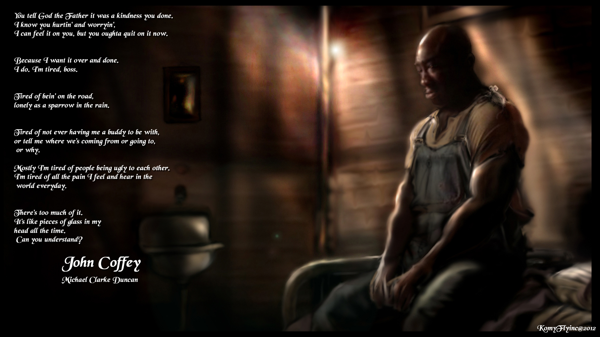 Quotes John Coffey Green Mile Quotesgram Quotes John Coffey Green Mile Quotesgram