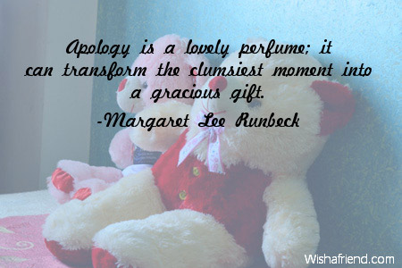 Apology Quotes For Friends Quotesgram
