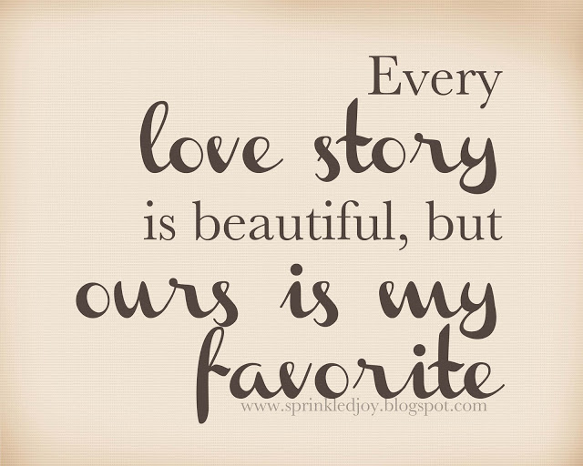 Our Love Story Quotes. QuotesGram