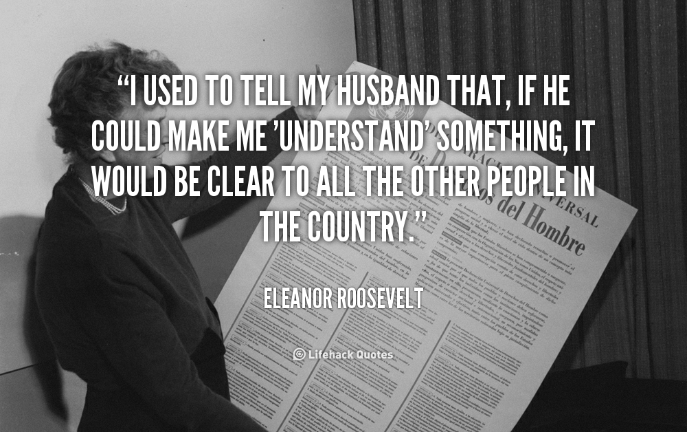Eleanor Roosevelt Quotes About Marines Quotesgram
