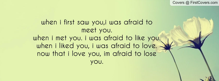 When I First Saw You Quotes And Sayings. QuotesGram