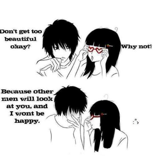 anime couple with love quotes quotesgram