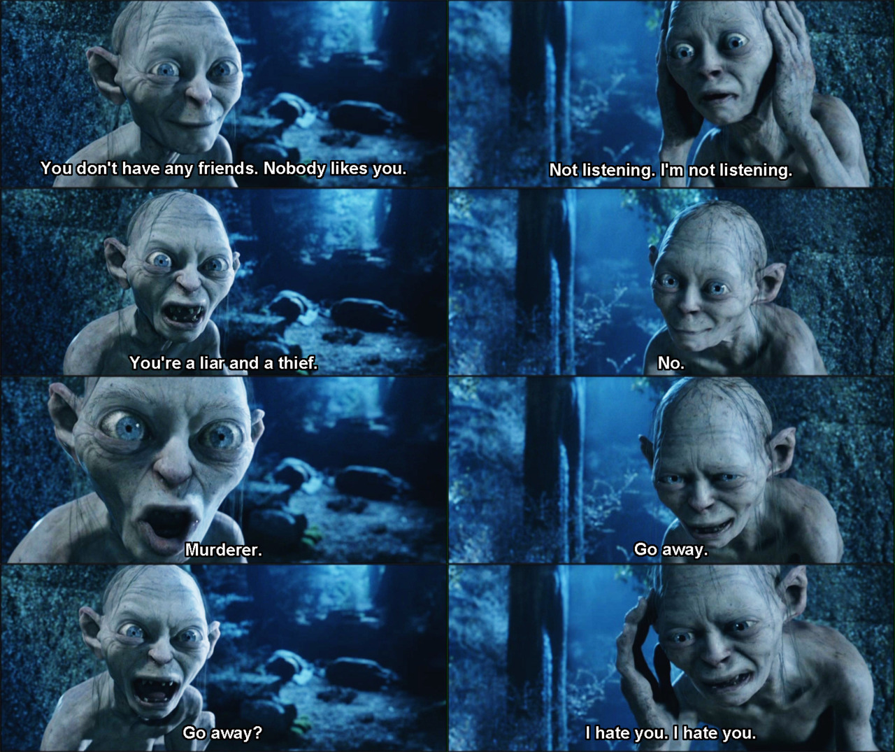 Smeagol Gollum Quotes. QuotesGram