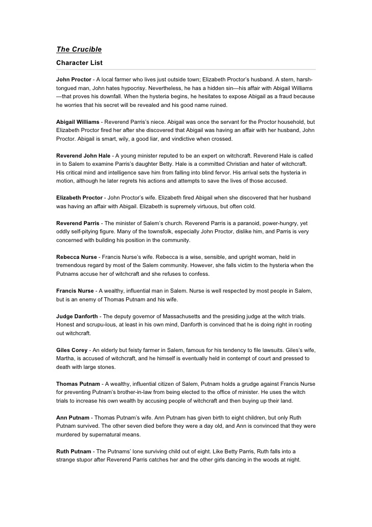 jealousy essay the crucible View essay - the crucible essay from english 101 at maryville high school hendrix 1 although jealousy is a monster in itself, it takes at least two people in a situation for jealousy to. jealousy essay the crucible View essay - the crucible essay from english 101 at maryville high school hendrix 1 although jealousy is a monster in itself, it takes at least two people in a situation for jealousy to.