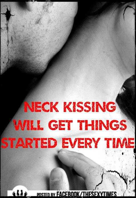 Neck Kissing Quotes.