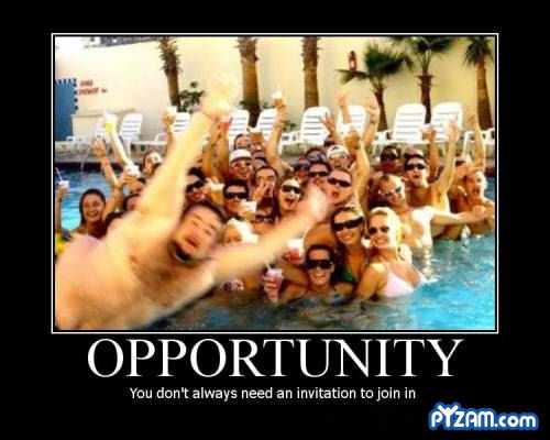 Funny Quotes About Opportunity. QuotesGram