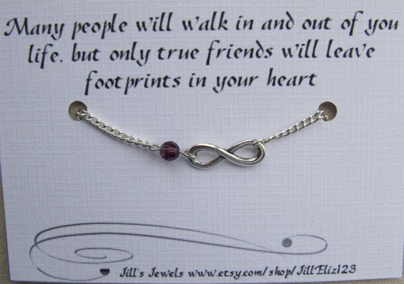Best Friend Bracelet with Goodbye Card Best  Goodbye gifts Best friend  bracelets Friend bracelets