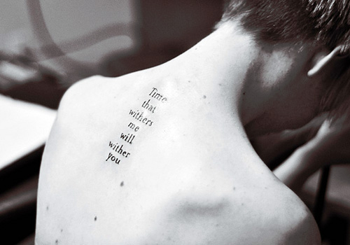 Meaningful Tattoo Quotes For Men Quotesgram
