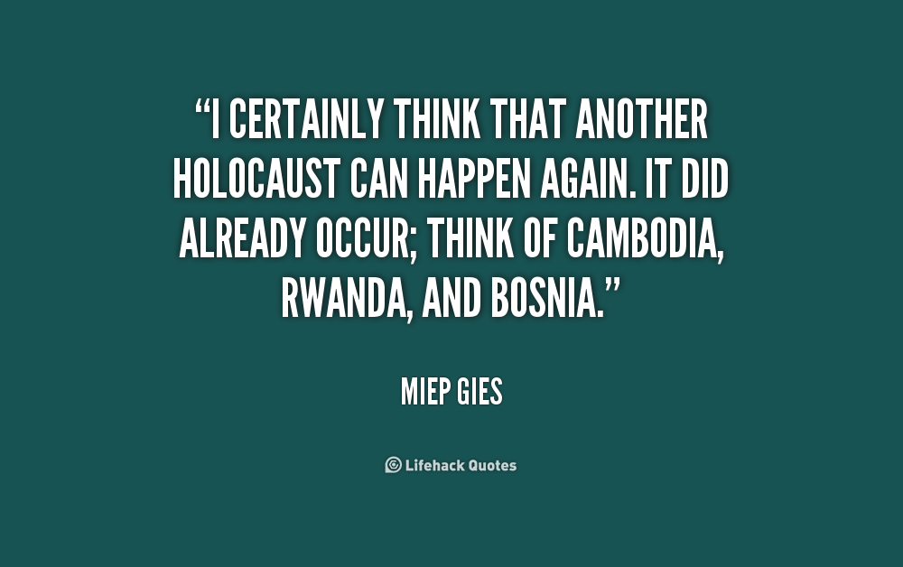 Famous Holocaust Quotes. QuotesGram