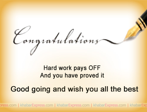 Work Congratulations Quotes And Sayings. QuotesGram
