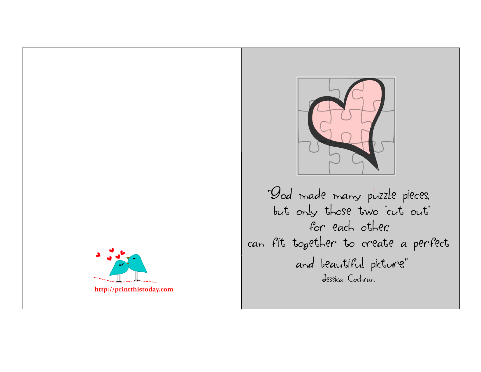 Cute Puzzle Piece Quotes Quotesgram