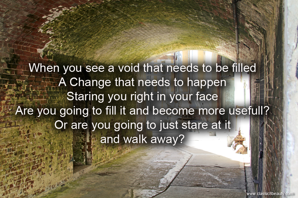 Filling A Void