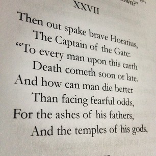 Horatius At The Bridge Quote Horatius Quotes. Quotesgram