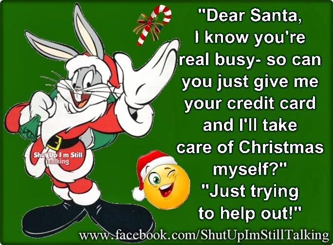 Funny Santa Quotes And Sayings Quotesgram