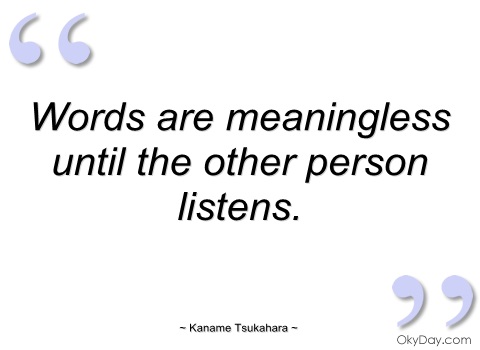 Meaningless Words Quotes. QuotesGram