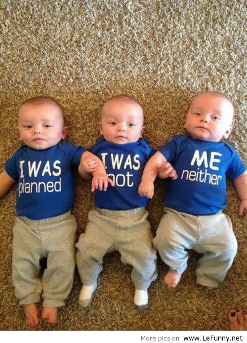 Funny Triplet Quotes