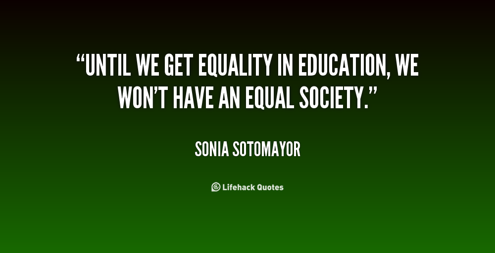 Education Equality Quotes. QuotesGram