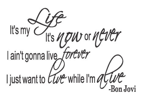 Song Quotes Bon Jovi Quotesgram