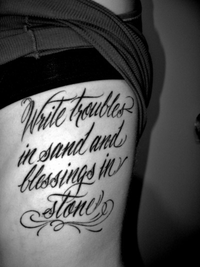 Quotes In Cursive Writing Tattoos. QuotesGram