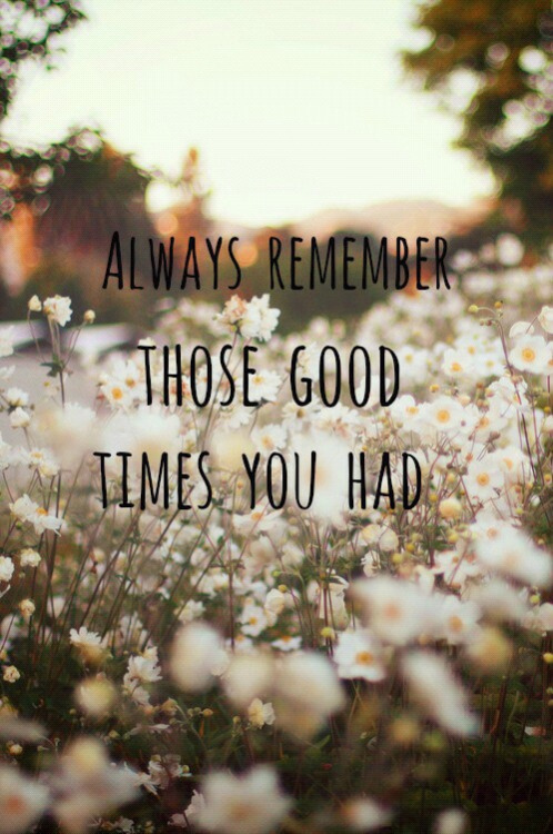Remember The Good Times Quotes. QuotesGram