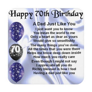 Funny 70th cheap birthday poems