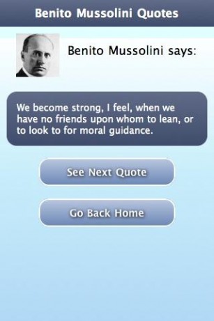 Benito Mussolini Famous Quotes. QuotesGram