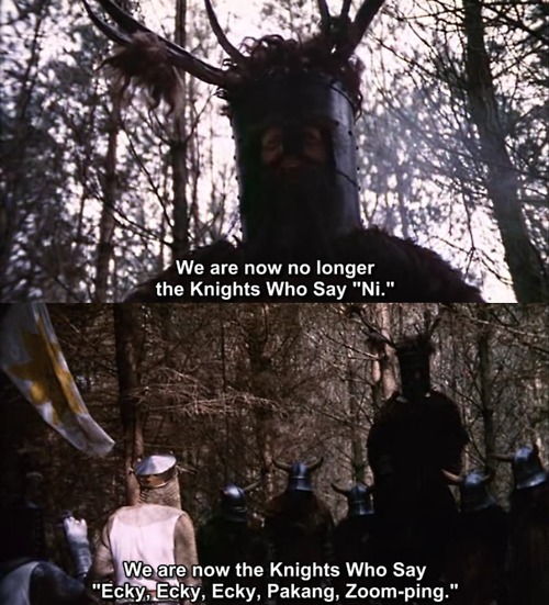 Shrubbery Monty Python And The Holy Grail Quotes. QuotesGram