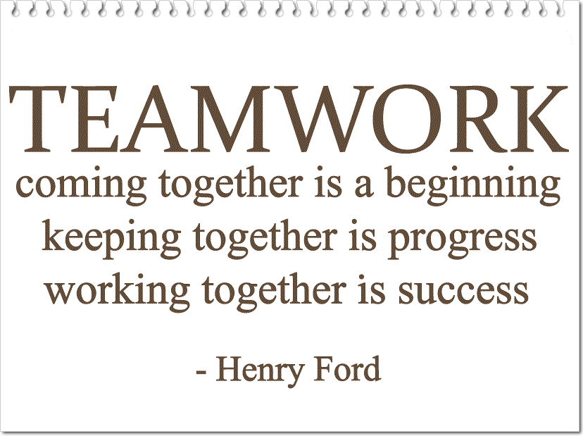 Positive Quotes For Teamwork Inspirational Teamwork Quotes For Employees. Quotesgram