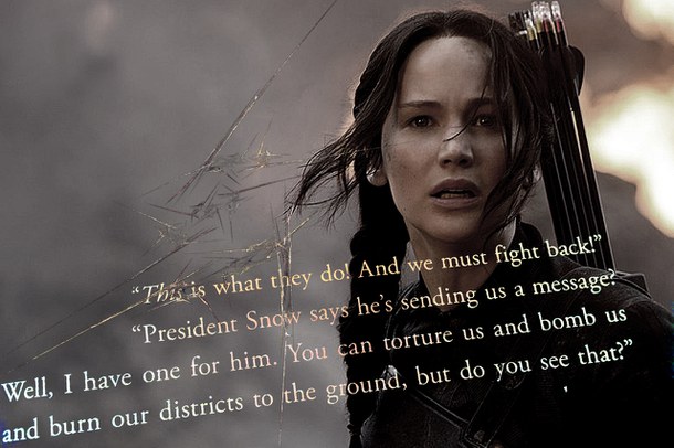 Katniss Everdeen Arrow Quotes Quotesgram
