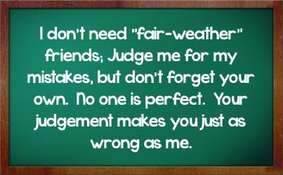 Fair Weather Friend Quotes. QuotesGram